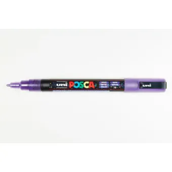 Uni Posca Verfmarker 3M Glitter Paars (PC3ML VT)