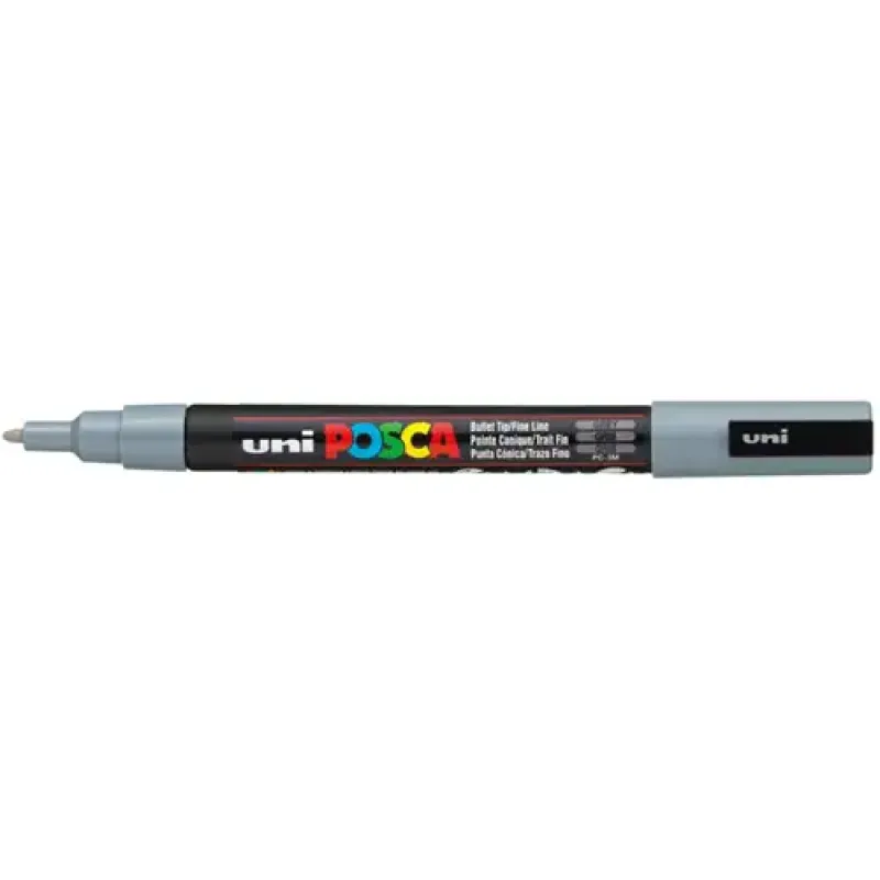 Uni Posca Verfmarker 3M Grijs (PC-3M-G)