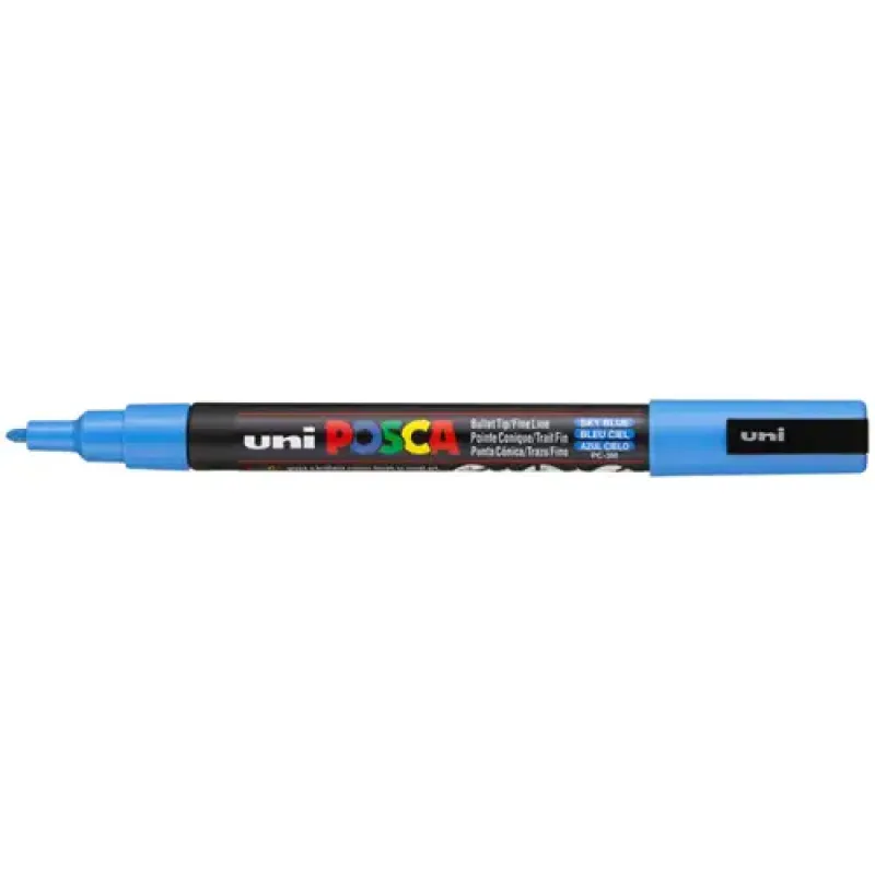 Uni Posca Verfmarker 3M Hemelsblauw (PC-3M-BCI)
