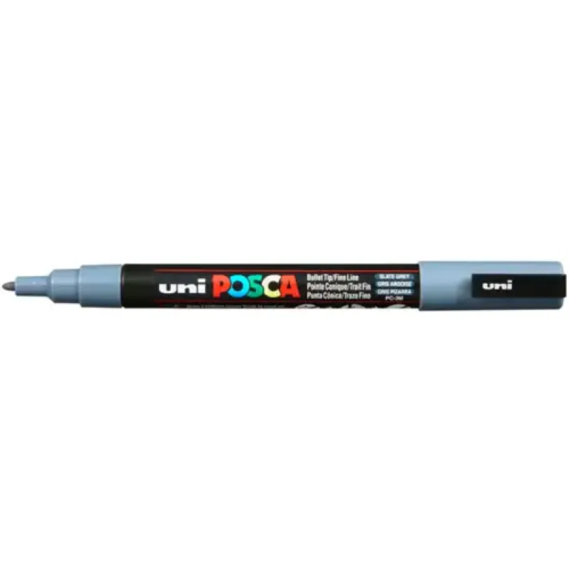 Uni Posca Verfmarker 3M Leigrijs (PC-3M-GA)