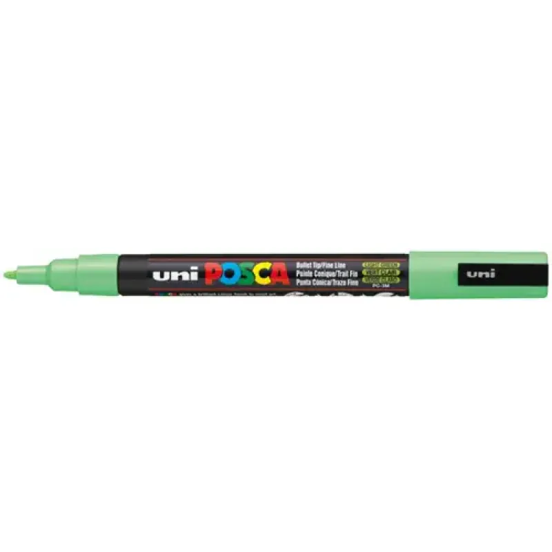 Uni Posca Verfmarker 3M Licht Groen (PC-3M-VC)