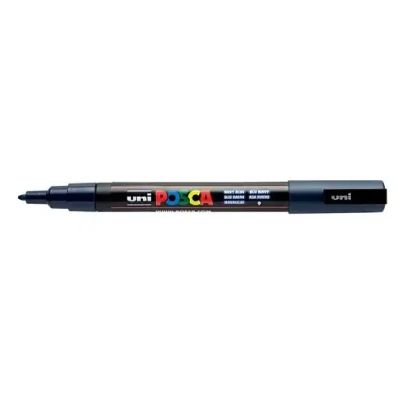 Uni Posca Verfmarker 3M Marine Blauw (PC-3M-BM)
