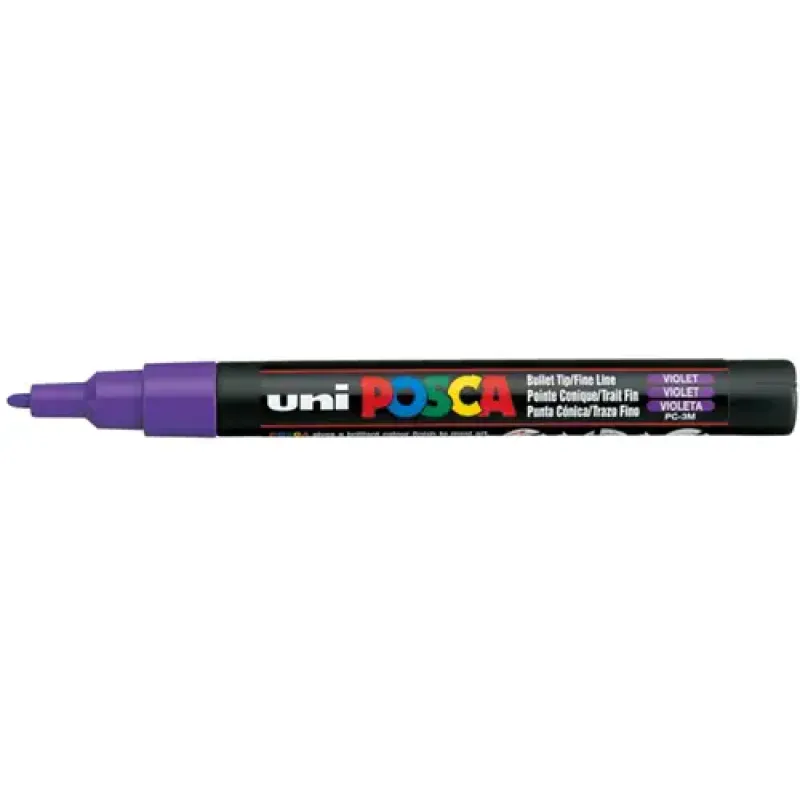 Uni Posca Verfmarker 3M Paars (PC-3M-VT)