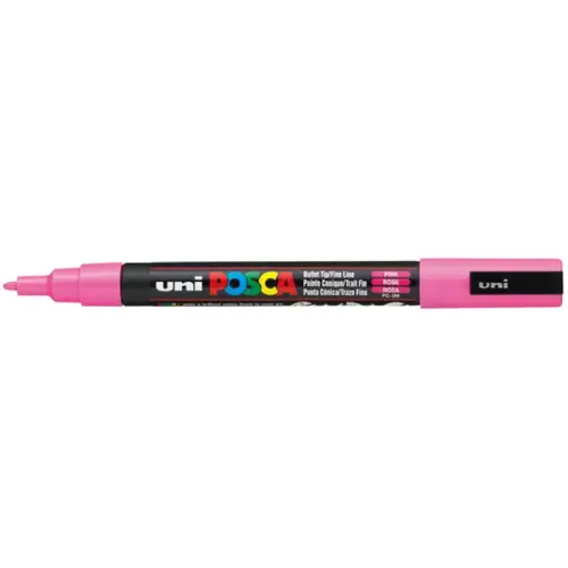 Uni Posca Verfmarker 3M Roze (PC-3M-RE)