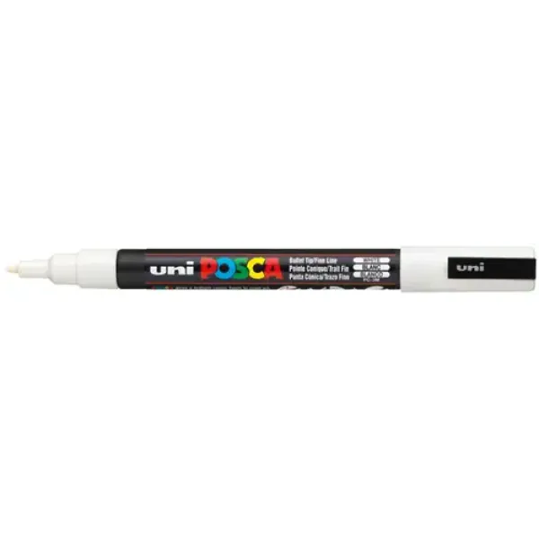 Uni Posca Verfmarker 3M Wit (PC3M BL)