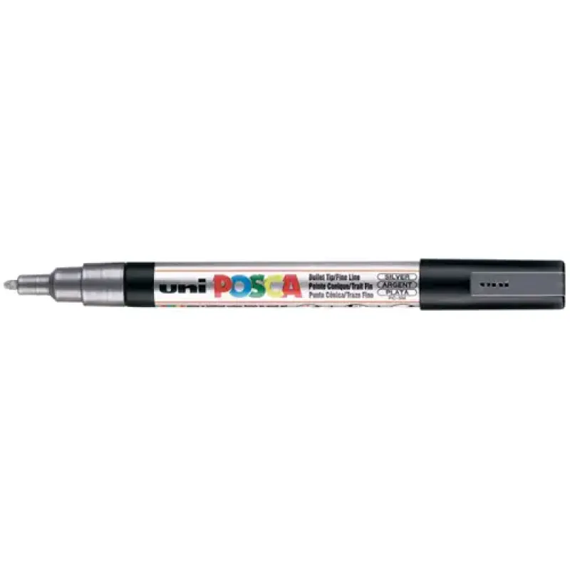 Uni Posca Verfmarker 3M Zilver (PC3M AR)