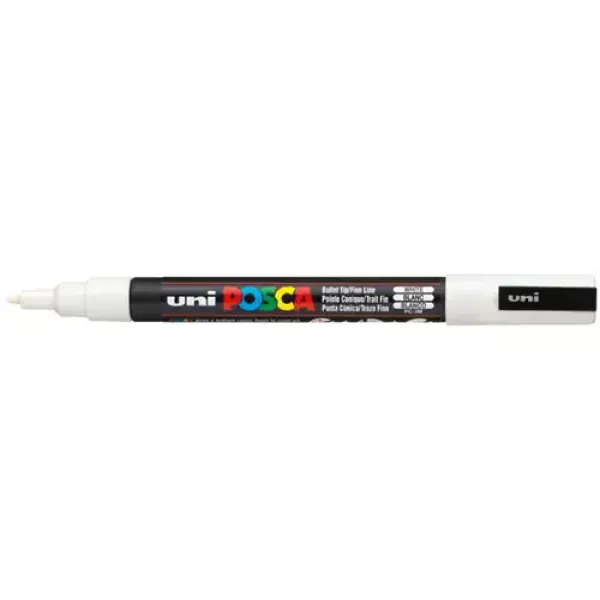 Uni Posca Verfmarker 3M Wit (PC3M BL)