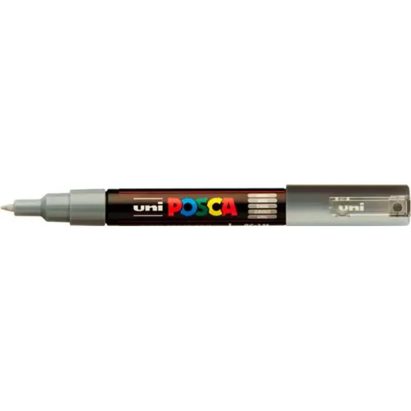Uni Posca Verfmarker 1MC Grijs (PC-1MC-G)