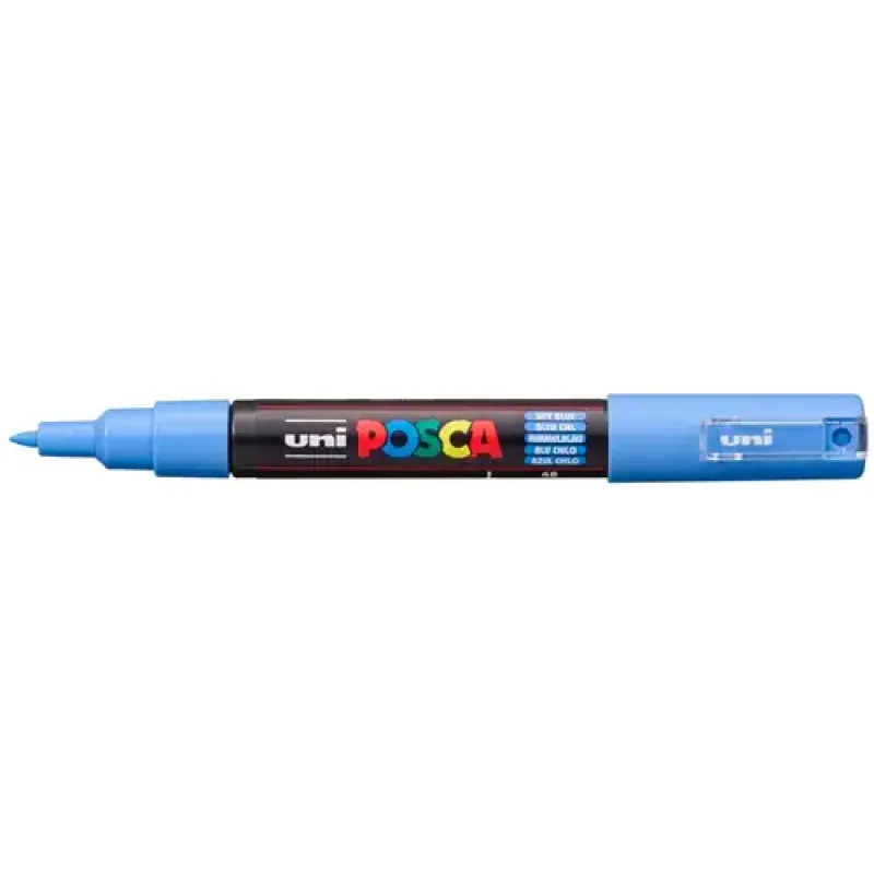 Uni Posca Verfmarker 1MC Hemelsblauw (PC-1M- BCI)