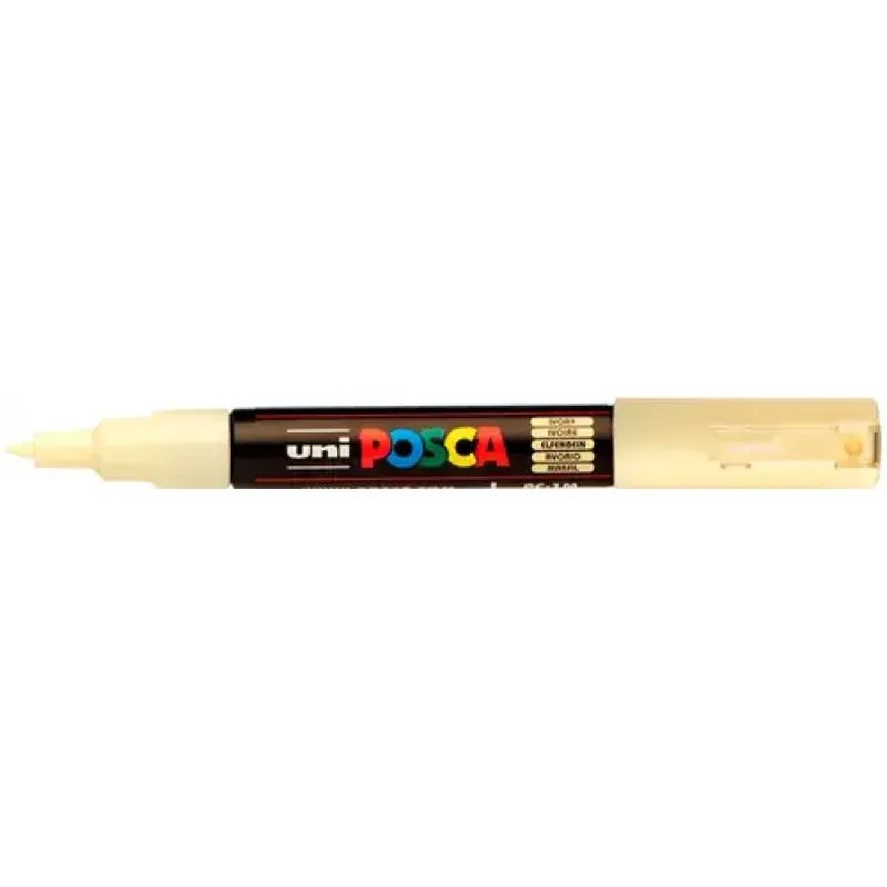 Uni Posca Verfmarker 1MC Ivoor (PC-1MC- I)