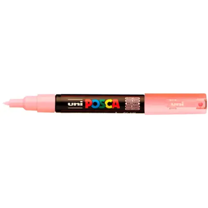 Uni Posca Verfmarker 1MC Licht Roze (PC-1MC-REC)