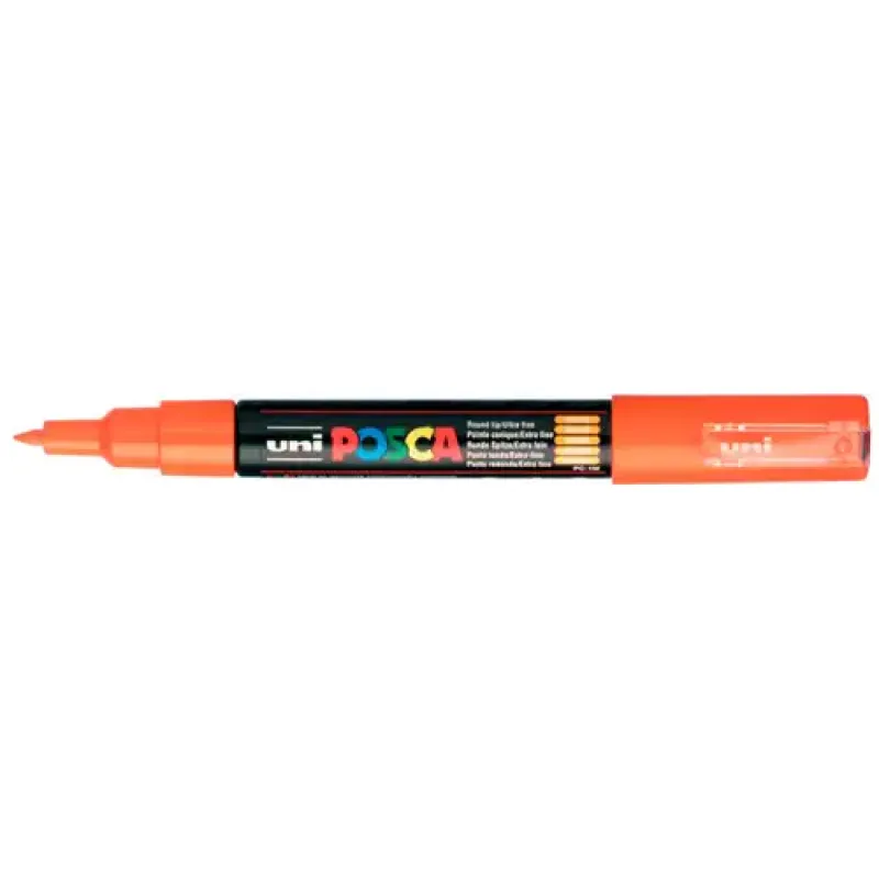Uni Posca Verfmarker 1MC Oranje (PC-1MC-O)