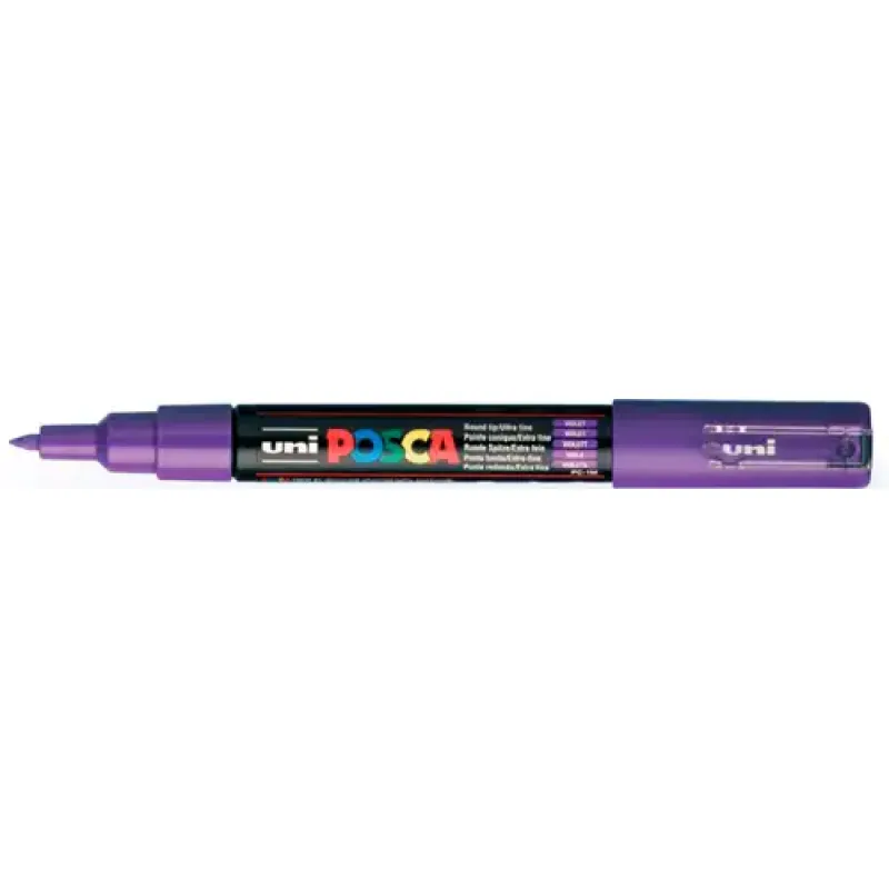 Uni Posca Verfmarker 1MC Paars (PC-1MC-VT)