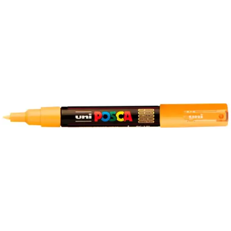 Uni Posca Verfmarker 1MC Licht Oranje/Zalm Roze (PC-1MC-RS)