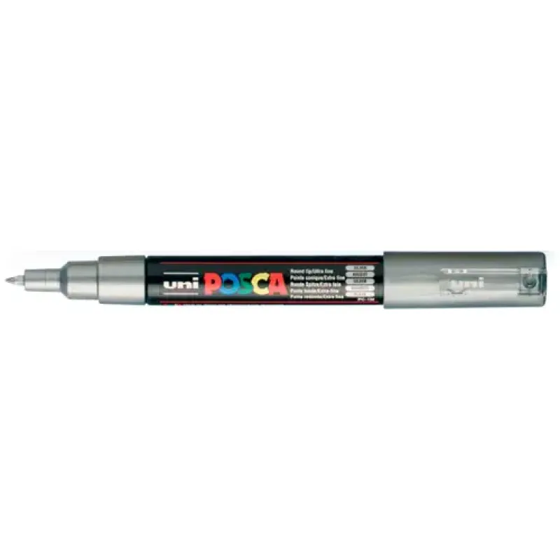 Uni Posca Verfmarker 1MC Zilver (PC-1MC-AR)