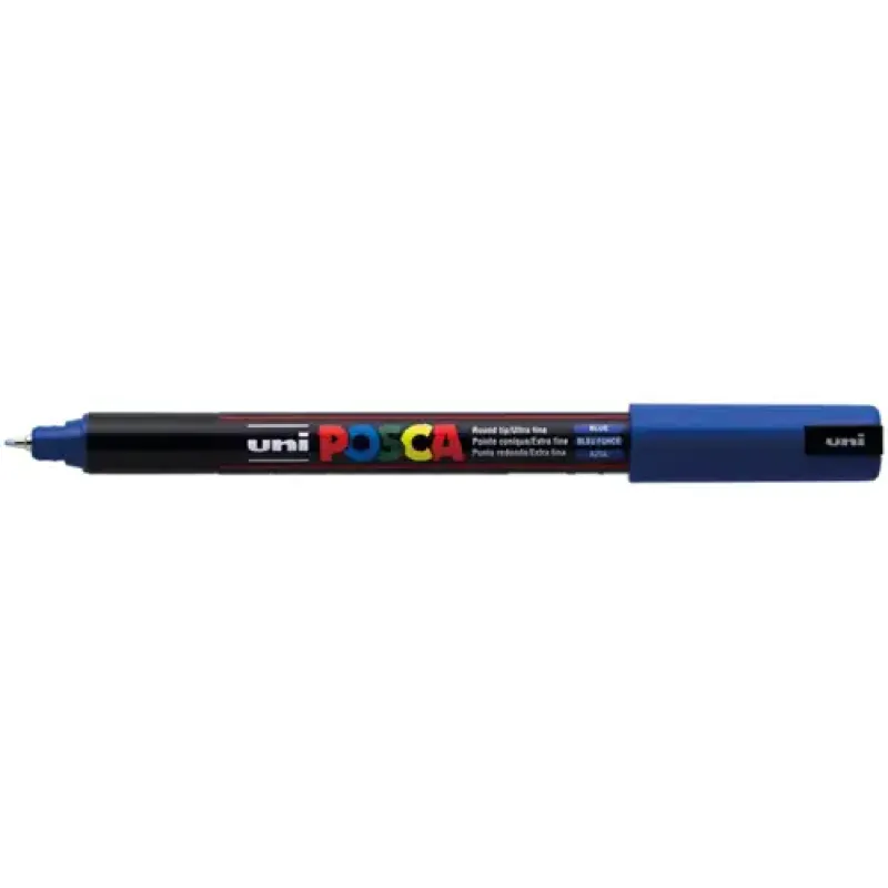 Uni Posca Verfmarker 1MR Donker Blauw (PC-1MR-BF)