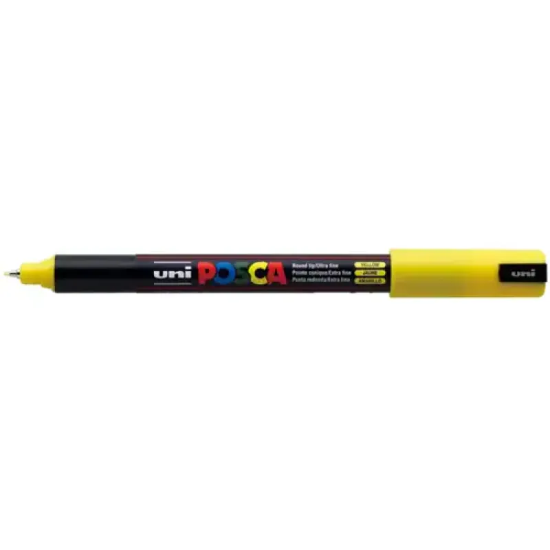 Uni Posca Verfmarker 1MR Geel (PC-1MR- J)