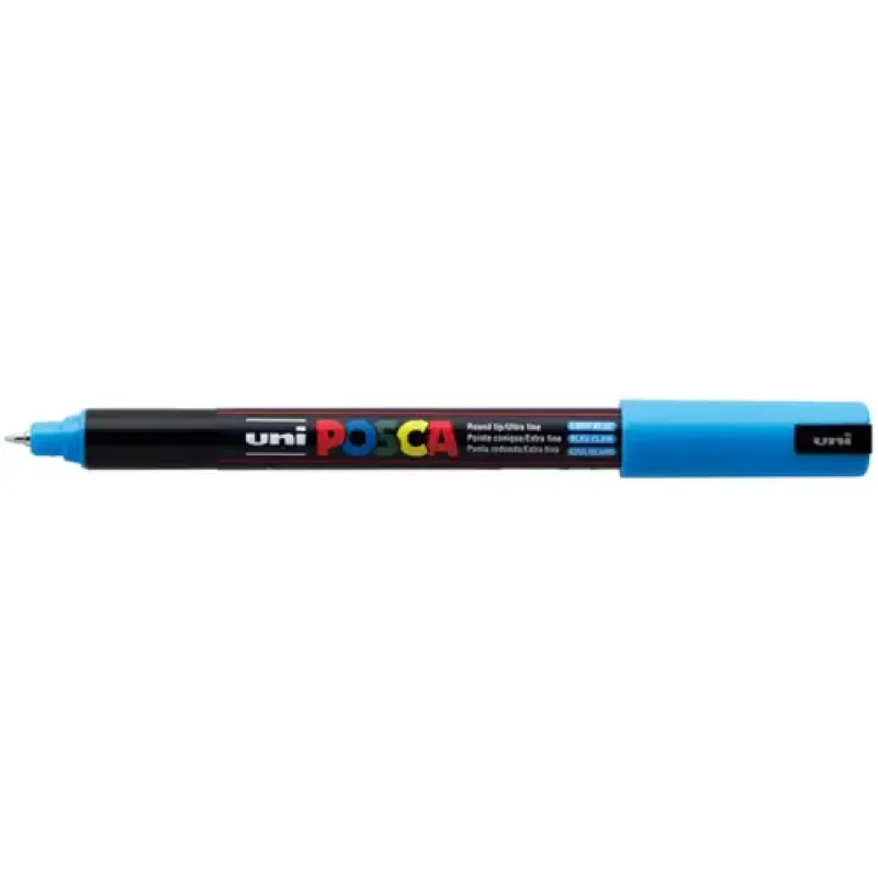 Uni Posca Verfmarker 1MR Licht Blauw (PC-1MR-BC)