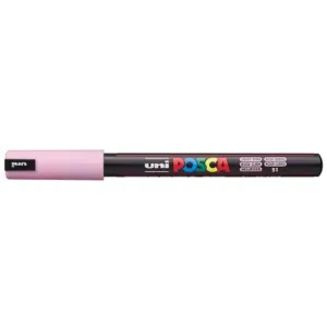 Uni Posca Verfmarker 1MR Licht Roze (PC1MR REC)