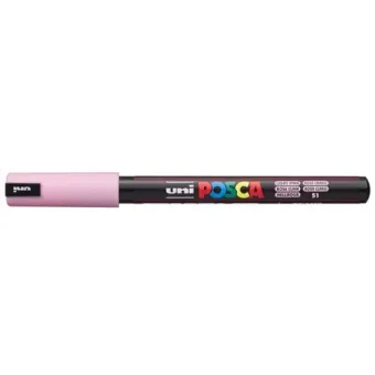 Uni Posca Verfmarker 1MR Licht Roze (PC1MR REC)