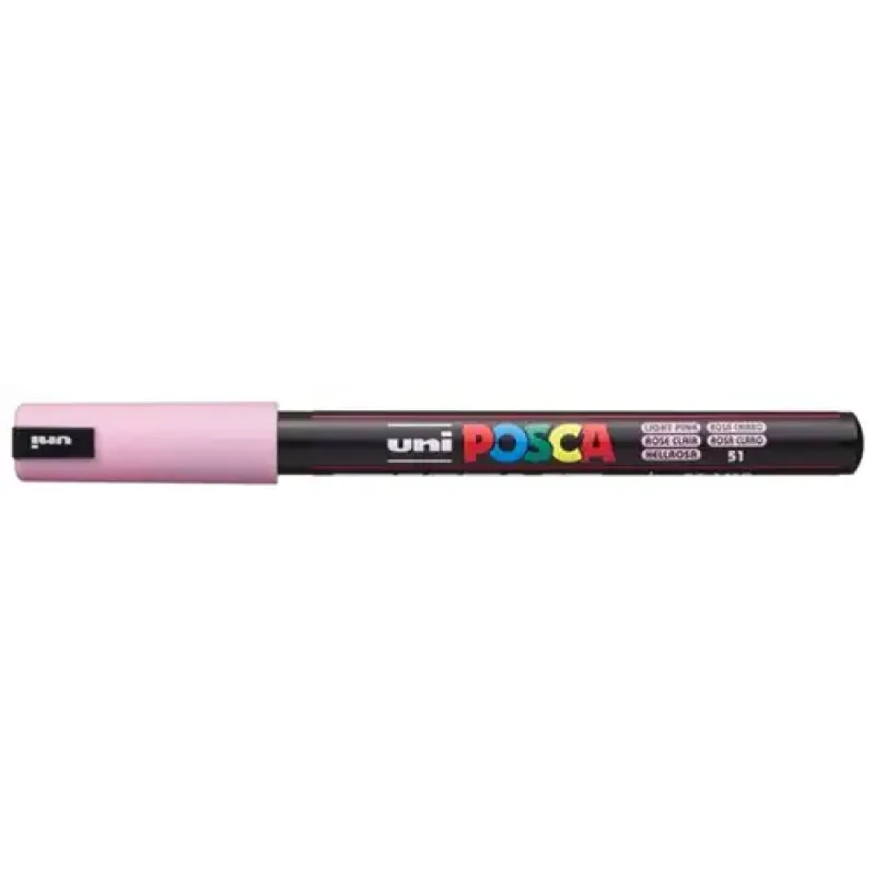 Uni Posca Verfmarker 1MR Licht Roze (PC-1MR-REC)