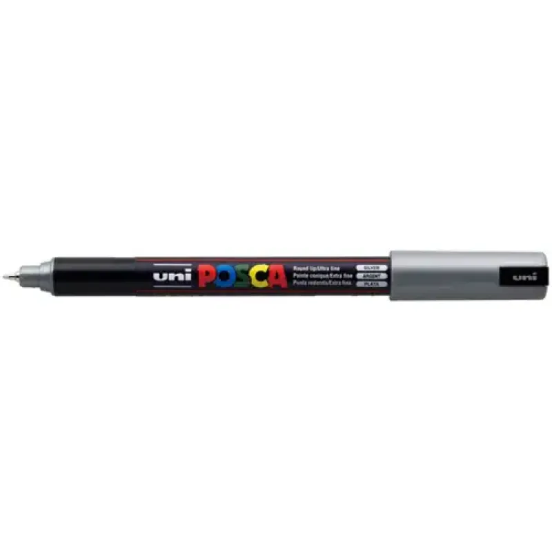 Uni Posca Verfmarker 1MR Zilver (PC-1MR-AR)