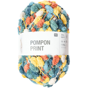 Rico-Design Creatieve Pompon (Print) - 039 Meerkleurig (383949.039)