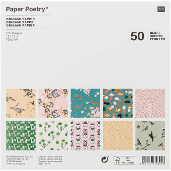 Rico-Design Rico-Design ORIGAMI,JARDIN JAPONA. FSC MIX ( 99001.79.18)