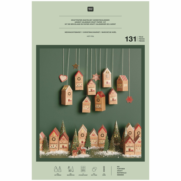 Rico-Design Adventskalender knutselset (500849)