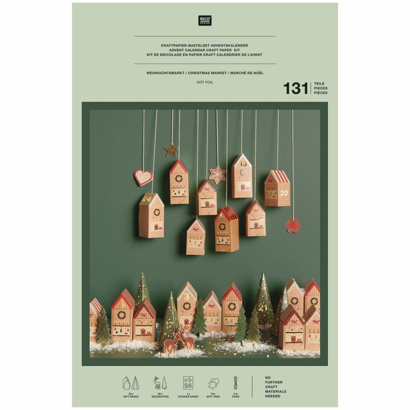 Rico Design Adventskalender knutselset (500849)