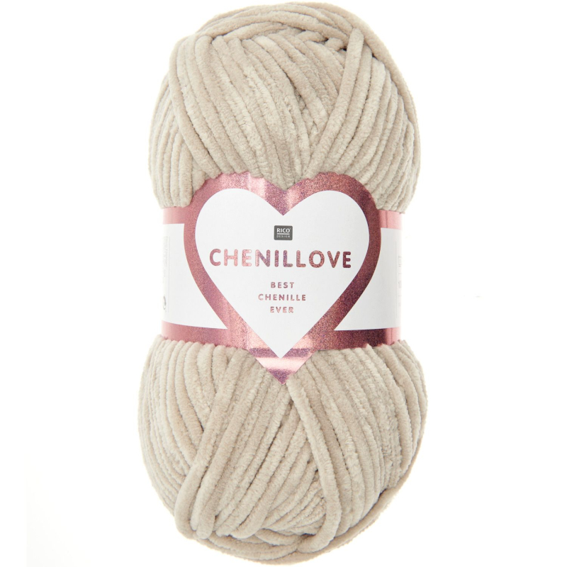 Rico Design Creative Chenillove 100g 110m – ecru (383376.002)