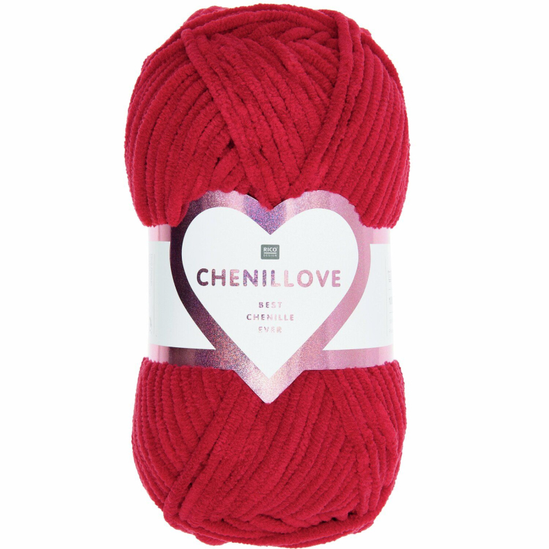 Rico-Design Creative Chenillove 100g 110m – wine red (383376.022)