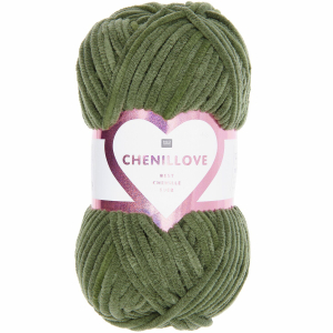 Rico-Design Creative Chenillove 100g 110m – olive (383376.024)