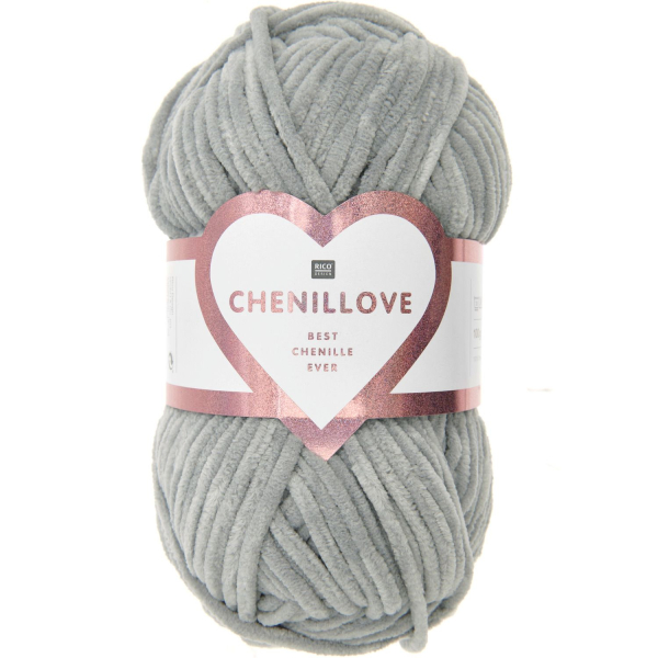 Rico-Design Creative Chenillove 100g 110m – grey (383376.013)