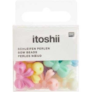 Rico-Design itoshii - Bow beads, pastel (600097)