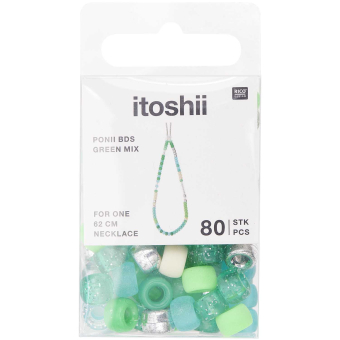 Rico-Design itoshii - Ponii Beads green mix (600220)