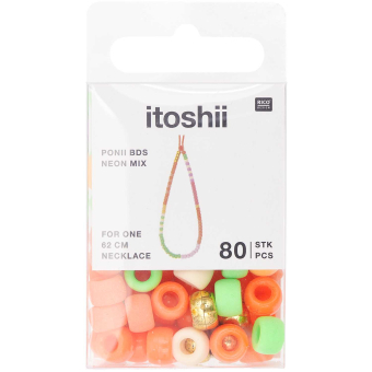 Rico-Design itoshii - Ponii Beads neon mix (600224)