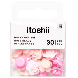 Rico-Design itoshii - Rose Beads, Pink/Apricot (600503)