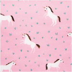 Rico-Design FABRIC,ROSE,UNICORN,HOT FOIL (18753.55.92)