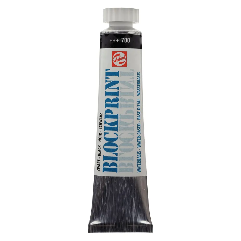 Royal Talens Blockprint Tube 20 ml Zwart 700 (15047000)
