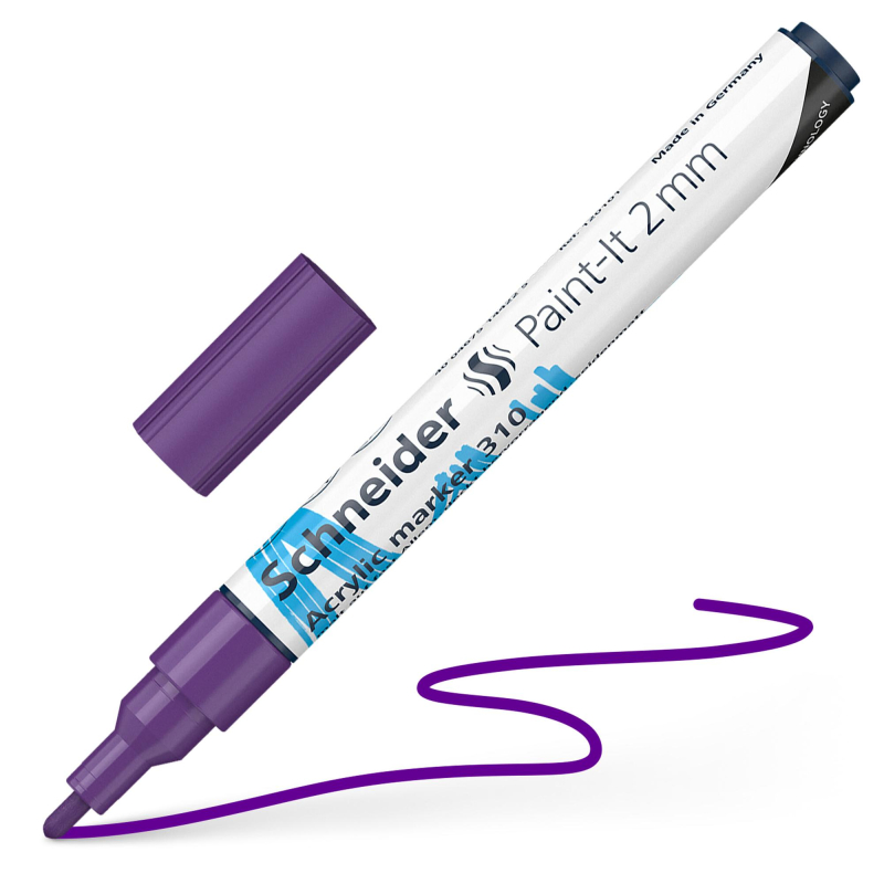 Schneider Acrylmarker Paint-It 310 2mm paars (S-120108)