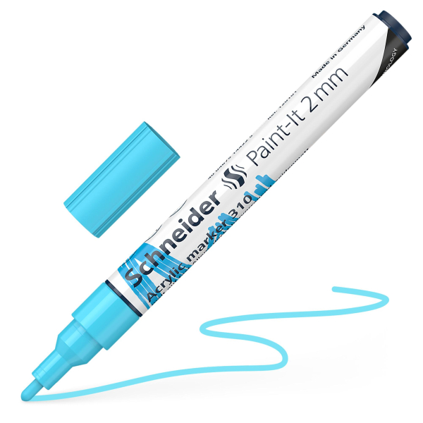 Schneider Acrylmarker Paint-It 310 2mm pastel blauw (S-120130)