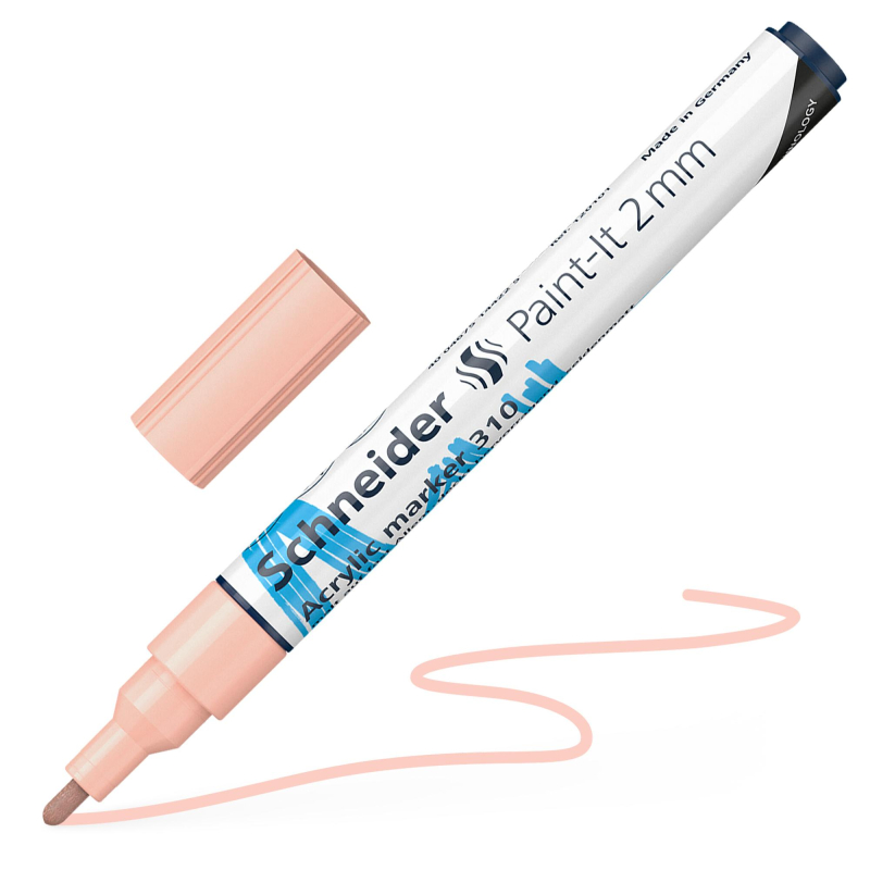 Schneider Acrylmarker Paint-It 310 2mm abrikoos (S-120136)