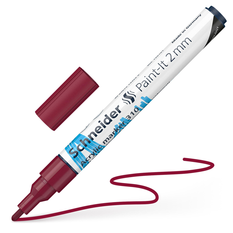 Schneider Acrylmarker Paint-It 310 2mm bordeaux (S-120161)