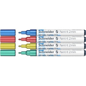 Schneider Metallic Marker Paint-It 011 2mm (4pcs) (S-ML01111502)