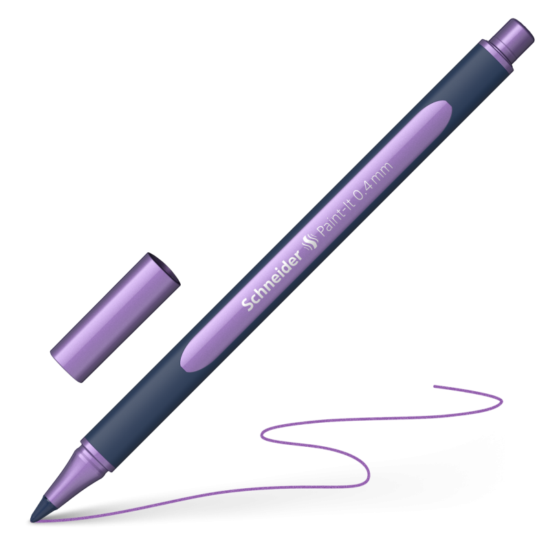 Schneider Metallic liner  Paint-it 020 1-2mm frosted paars metallic (S-ML02001140)