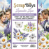 ScrapBoys Lavender Love 6x6 Inch Pop Up Paper Pad (SB-LALO-11)