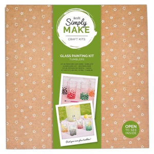 Simply Make Glass Painting Kit Tumblers (DSM 105103) 