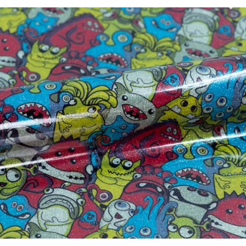 Siser Easy Patterns plus - Glitter Monsterock (easy patterns)