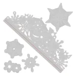 Sizzix Thinlits Snijmallen Snowflake Edge (665671)